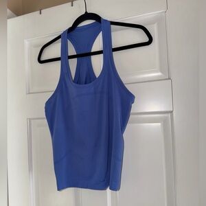 Lululemon Swiftly Tank Top Waist Length Blue Purple 8